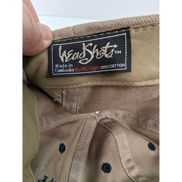 Delta Municipal Supply Company Emb Logo Men Brown Adj Strapback Cap Hat - Picture 8 of 8